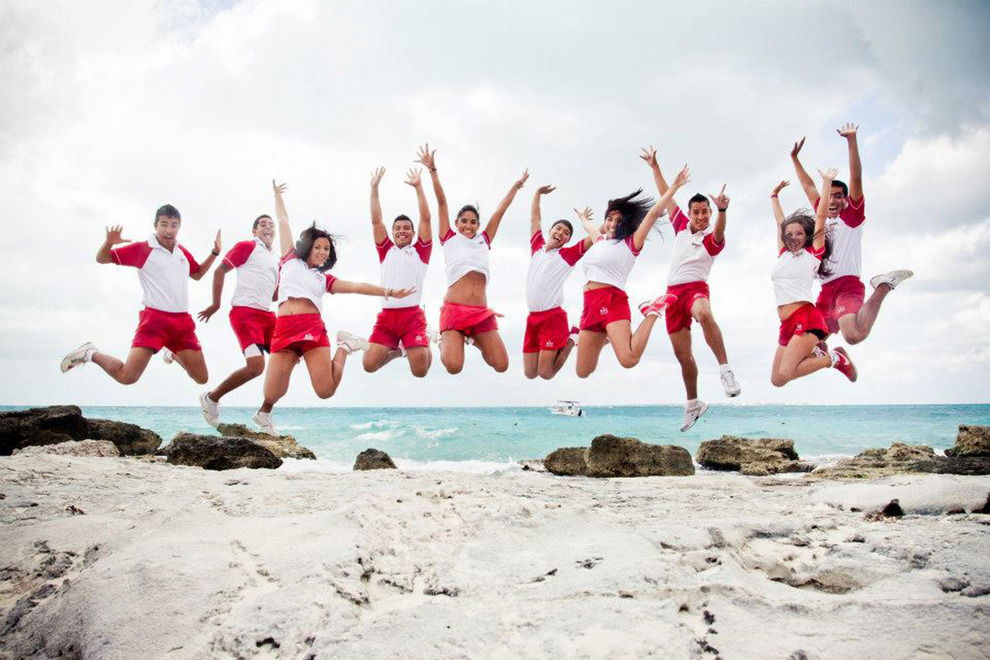 trabajadores hoteles en la riviera maya
