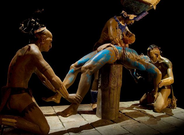 sacrificios mayas
