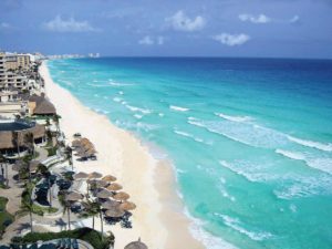 playa zona hotelera de Cancún