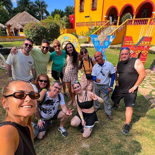 Grupo de Exotik Mayan Tours en Valladolid, Yucatán